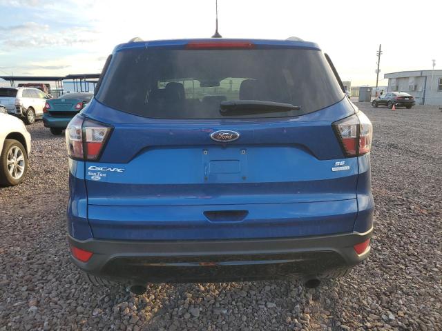 1FMCU0GD1JUD29760 - 2018 FORD ESCAPE SE BLUE photo 6