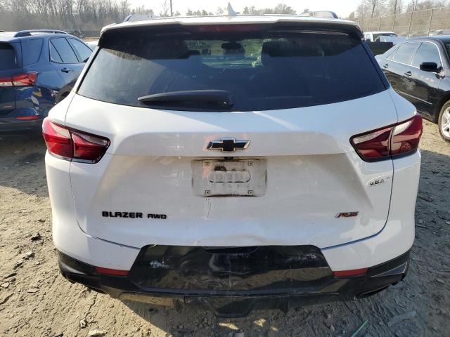 3GNKBJRS3KS567707 - 2019 CHEVROLET BLAZER RS WHITE photo 6