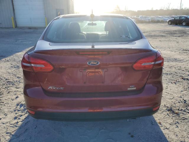 1FADP3FE1HL280982 - 2017 FORD FOCUS SE RED photo 6