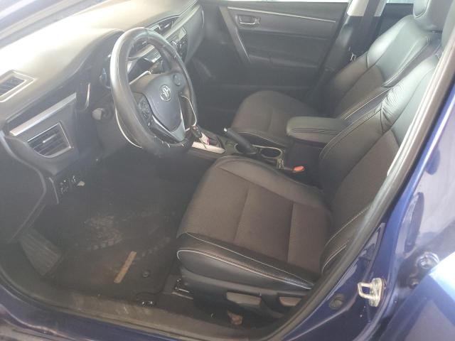 2T1BURHE8FC390183 - 2015 TOYOTA COROLLA L BLUE photo 7