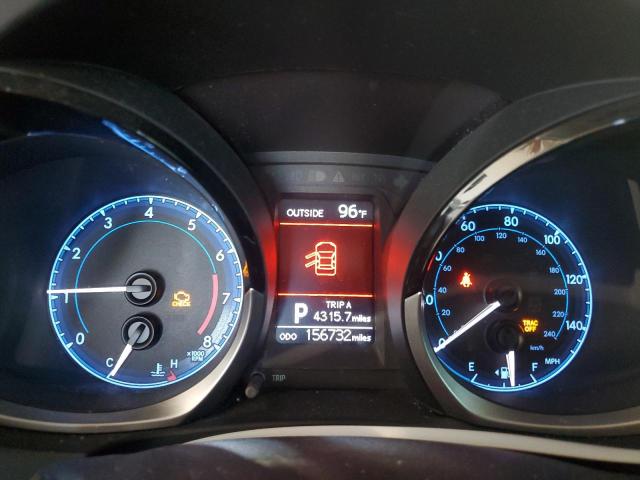 2T1BURHE8FC390183 - 2015 TOYOTA COROLLA L BLUE photo 9