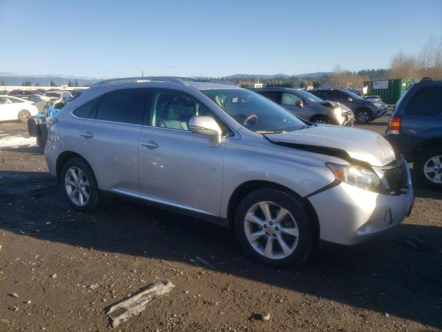 2T2BK1BA4BC099165 - 2011 LEXUS RX 350 SILVER photo 4