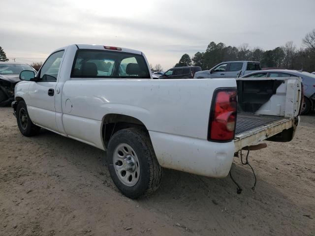 1GCEC14X27Z149901 - 2007 CHEVROLET SILVERADO C1500 CLASSIC WHITE photo 2