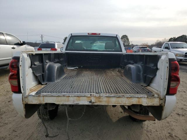 1GCEC14X27Z149901 - 2007 CHEVROLET SILVERADO C1500 CLASSIC WHITE photo 6