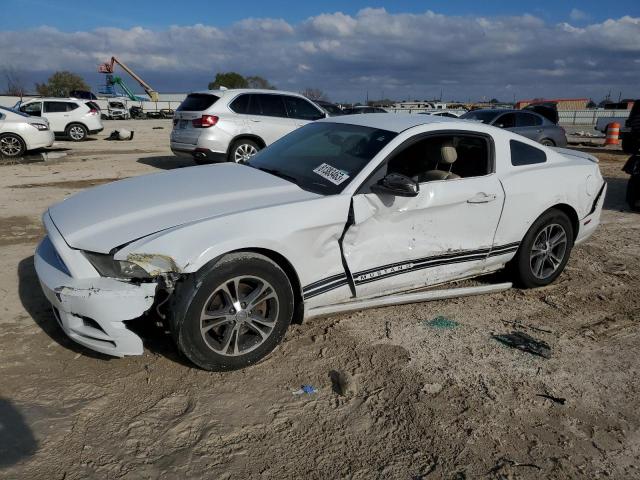 1ZVBP8AM9E5218000 - 2014 FORD MUSTANG WHITE photo 1