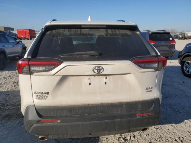 2T3P1RFV4KC003356 - 2019 TOYOTA RAV4 XLE WHITE photo 6