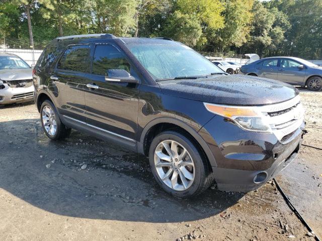 1FM5K8D81EGA10836 - 2014 FORD EXPLORER XLT PURPLE photo 4