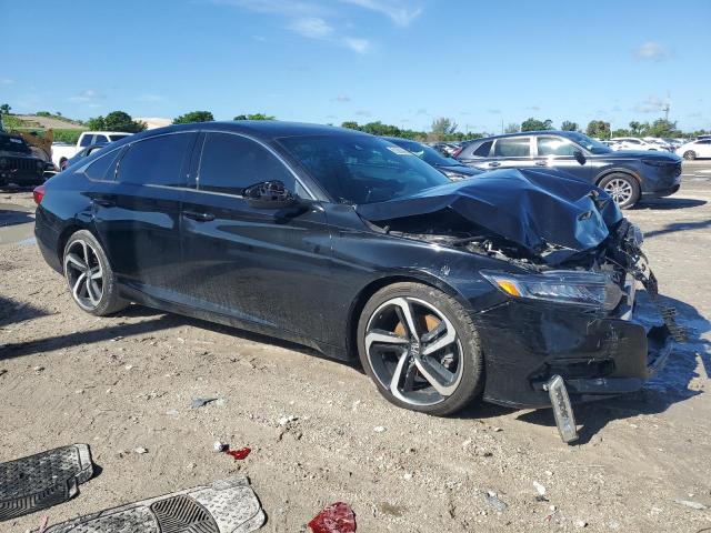 1HGCV2F31KA029713 - 2019 HONDA ACCORD SPORT 黑色 照片 4