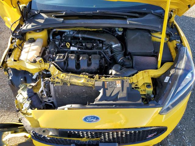 1FADP3L96JL289867 - 2018 FORD FOCUS ST YELLOW photo 11