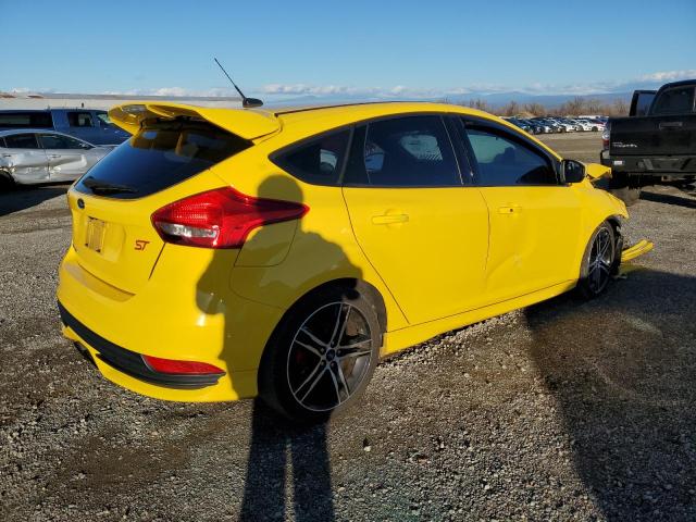 1FADP3L96JL289867 - 2018 FORD FOCUS ST YELLOW photo 3