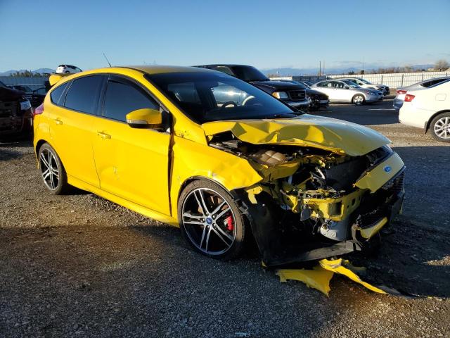 1FADP3L96JL289867 - 2018 FORD FOCUS ST YELLOW photo 4