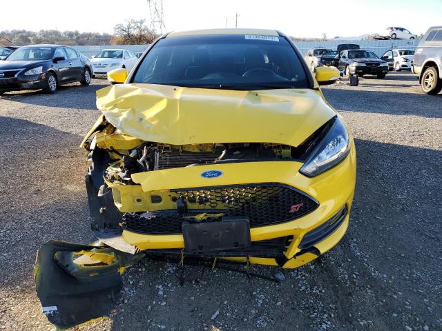 1FADP3L96JL289867 - 2018 FORD FOCUS ST YELLOW photo 5