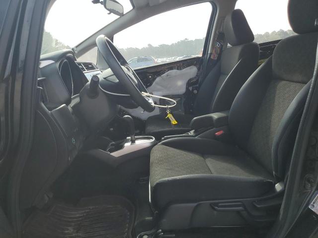 JHMGK5H50GS002091 - 2016 HONDA FIT LX BLACK photo 7
