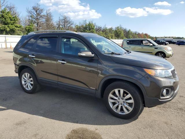 5XYKUDA1XBG132515 - 2011 KIA SORENTO EX BROWN photo 4