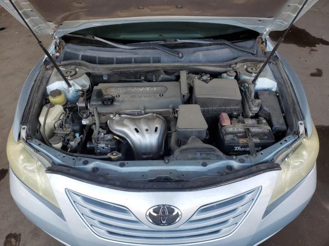 4T4BE46K58R032734 - 2008 TOYOTA CAMRY CE BLUE photo 11