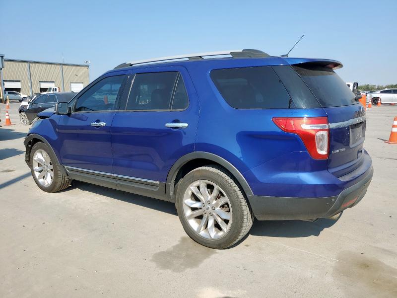 1FM5K7F96DGA20860 - 2013 FORD EXPLORER LIMITED Կապույտ լուսանկար 2