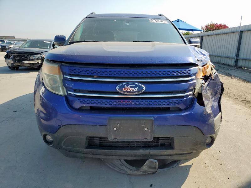 1FM5K7F96DGA20860 - 2013 FORD EXPLORER LIMITED Կապույտ լուսանկար 5