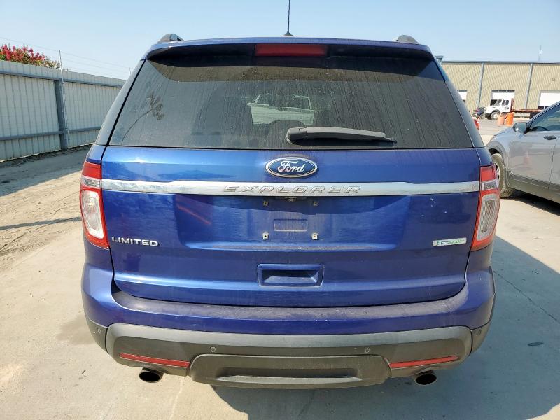 1FM5K7F96DGA20860 - 2013 FORD EXPLORER LIMITED Կապույտ լուսանկար 6