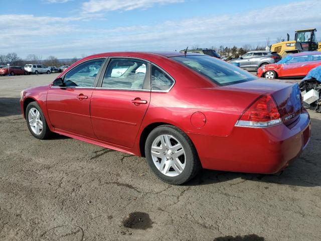 2G1WG5E3XD1234090 - 2013 CHEVROLET IMPALA LT RED photo 2