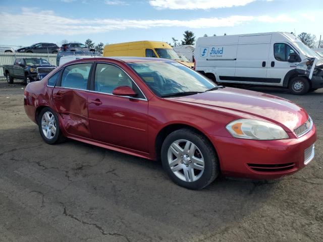 2G1WG5E3XD1234090 - 2013 CHEVROLET IMPALA LT RED photo 4