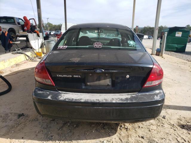 1FAFP56U96A177801 - 2006 FORD TAURUS SEL BLACK photo 6