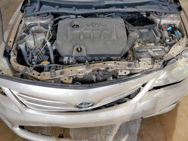 5YFBU4EE1DP193246 - 2013 TOYOTA COROLLA BASE Բեժ լուսանկար 11