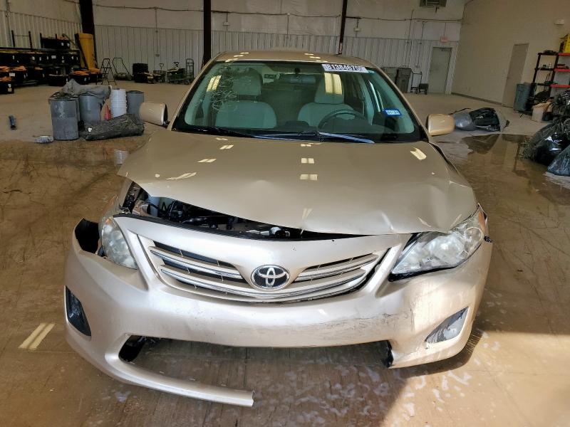 5YFBU4EE1DP193246 - 2013 TOYOTA COROLLA BASE Բեժ լուսանկար 5