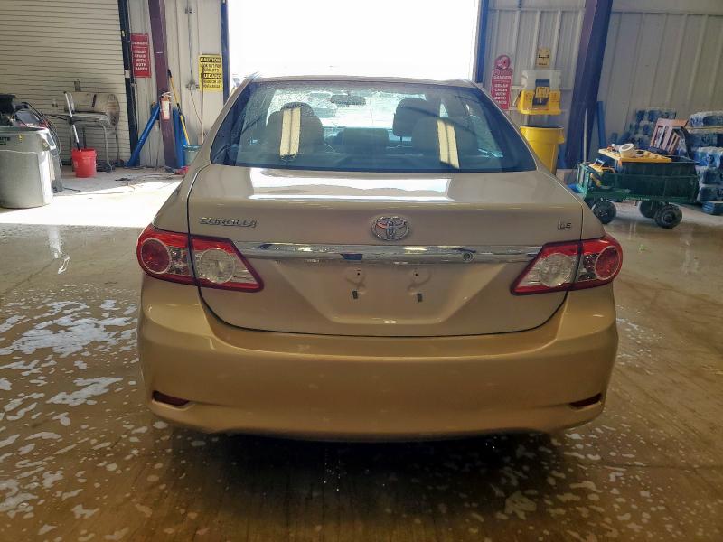 5YFBU4EE1DP193246 - 2013 TOYOTA COROLLA BASE Բեժ լուսանկար 6