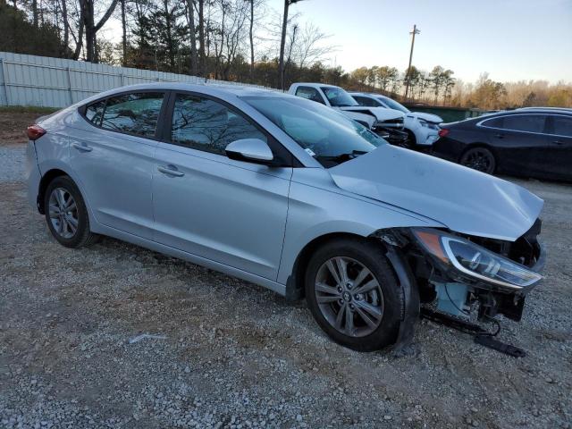 KMHD84LF1HU062976 - 2017 HYUNDAI ELANTRA SE SILVER photo 4