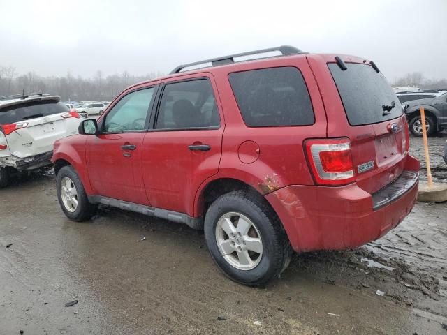 1FMCU9D70BKB92049 - 2011 FORD ESCAPE XLT RED photo 2