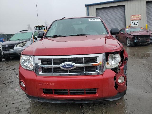 1FMCU9D70BKB92049 - 2011 FORD ESCAPE XLT RED photo 5