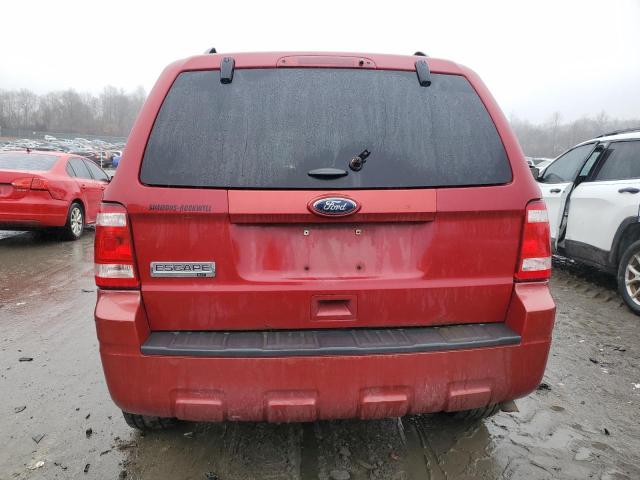 1FMCU9D70BKB92049 - 2011 FORD ESCAPE XLT RED photo 6