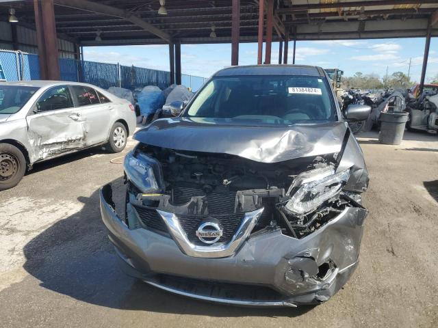 JN8AT2MT8GW015269 - 2016 NISSAN ROGUE S GRAY photo 5