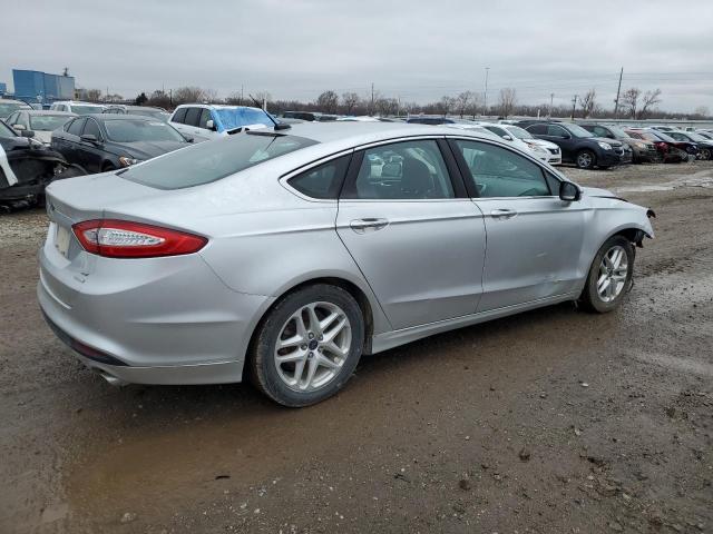 3FA6P0HD8ER121966 - 2014 FORD FUSION SE SILVER photo 3