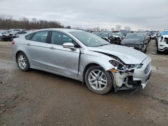 3FA6P0HD8ER121966 - 2014 FORD FUSION SE SILVER photo 4