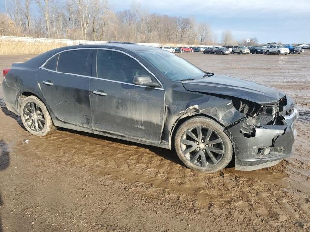 1G11H5SL0EF295289 - 2014 CHEVROLET MALIBU LTZ Сұр фото 4