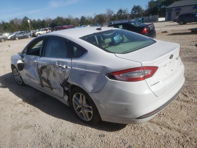 3FA6P0H70DR211671 - 2013 FORD FUSION SE WHITE photo 2