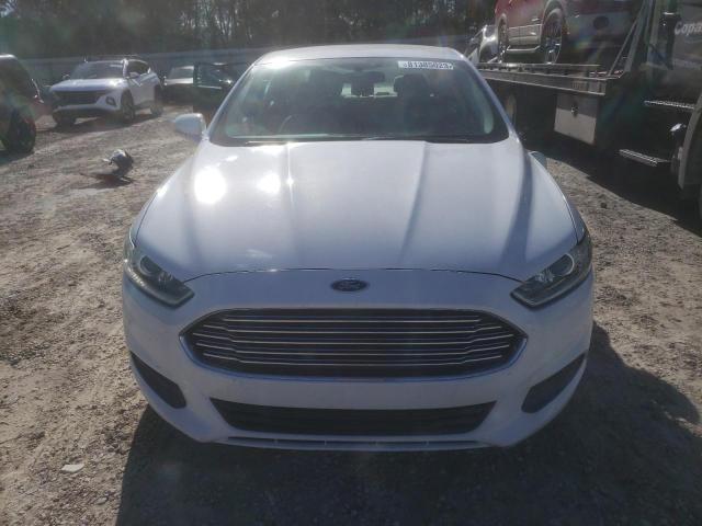 3FA6P0H70DR211671 - 2013 FORD FUSION SE WHITE photo 5