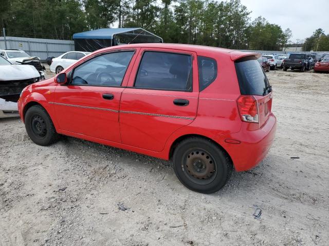 KL1TJ62684B228926 - 2004 CHEVROLET AVEO LS RED photo 2