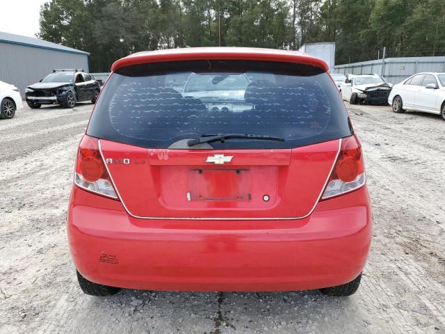 KL1TJ62684B228926 - 2004 CHEVROLET AVEO LS 红色 照片 6