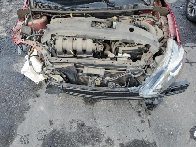 3N1AB7AP1KY218589 - 2019 NISSAN SENTRA S Қызыл фото 11