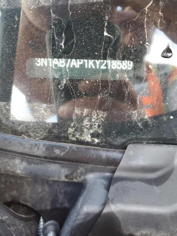 3N1AB7AP1KY218589 - 2019 NISSAN SENTRA S Қызыл фото 12