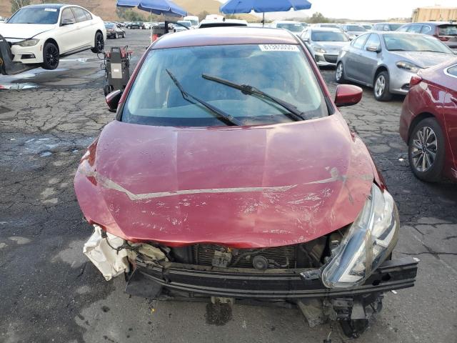 3N1AB7AP1KY218589 - 2019 NISSAN SENTRA S Қызыл фото 5