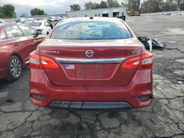 3N1AB7AP1KY218589 - 2019 NISSAN SENTRA S Қызыл фото 6