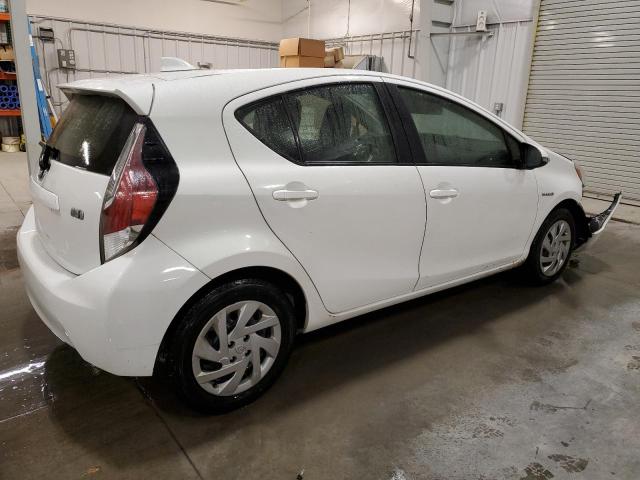 JTDKDTB39F1091682 - 2015 TOYOTA PRIUS C WHITE photo 3