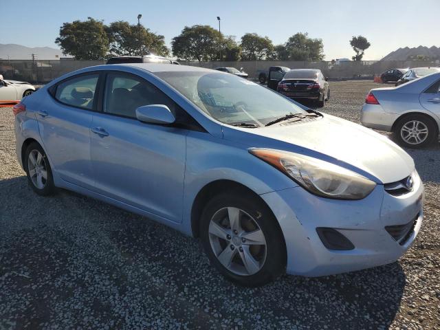 KMHDH4AE5BU155078 - 2011 HYUNDAI ELANTRA GLS BLUE photo 4