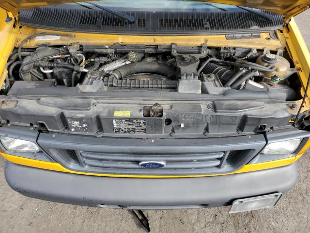 1FTSS34P76HA43143 - 2006 FORD ECONOLINE E350 SUPER DUTY VAN YELLOW photo 11