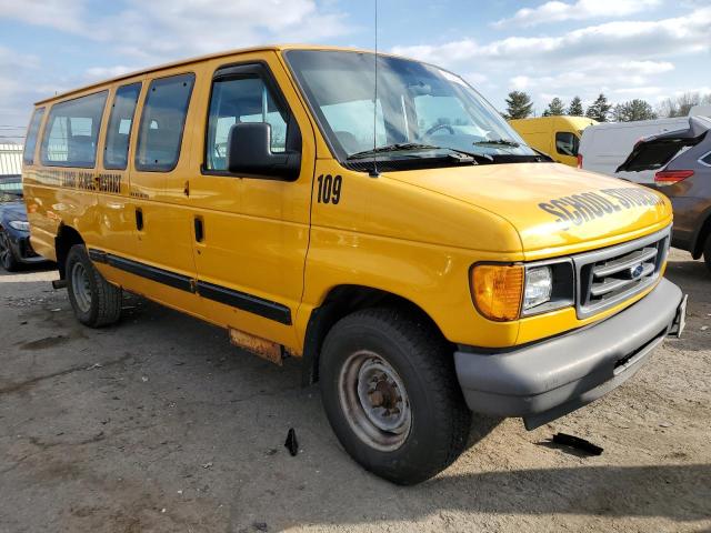 1FTSS34P76HA43143 - 2006 FORD ECONOLINE E350 SUPER DUTY VAN YELLOW photo 4