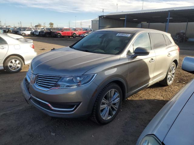 2LMTJ8LP0GBL61898 - 2016 LINCOLN MKX RESERVE Ոսկեգույն լուսանկար 1
