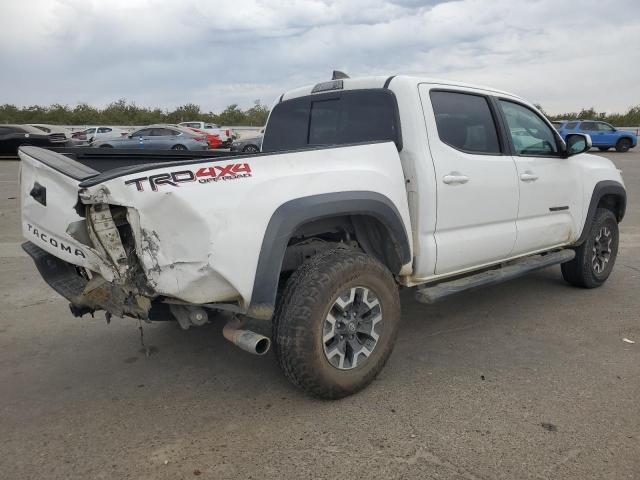 3TMCZ5ANXLM350439 - 2020 TOYOTA TACOMA DOUBLE CAB WHITE photo 3